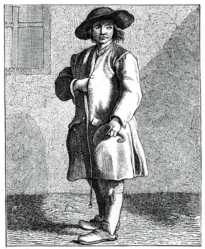 En skorstensfejer, 1737-1742. af Bouchardon