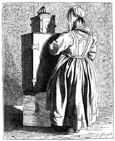 En magisk lanterne, 1737-1742. af Bouchardon