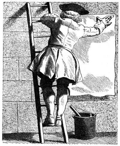 Bill Sticker, 1737-1742. af Bouchardon