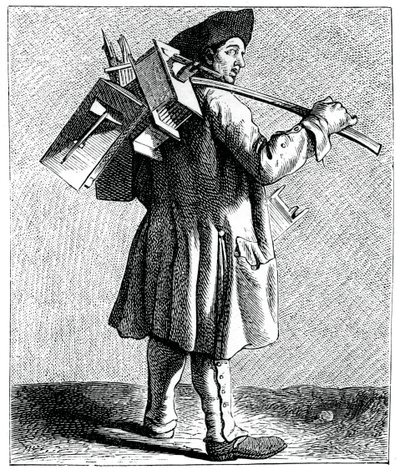 Død for rotterne!, 1737-1742. af Bouchardon