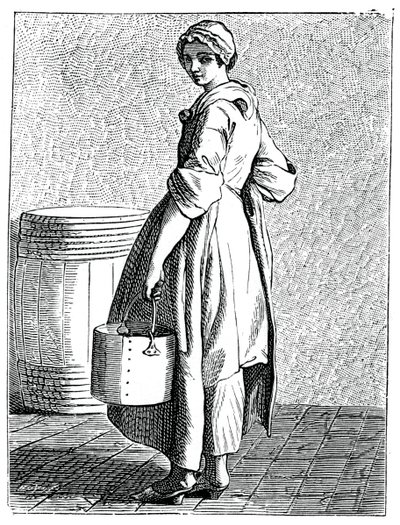 Grønne valnødder, 1737-1742. af Bouchardon