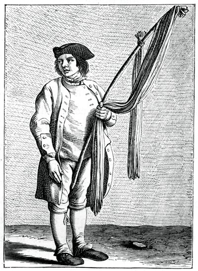 Mine fine støvlesnørebånd!, 1737-1742. af Bouchardon