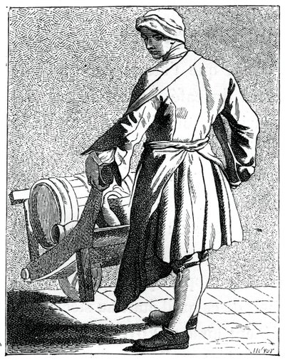 Omrejsende eddikefabrikant, 1737-1742. af Bouchardon