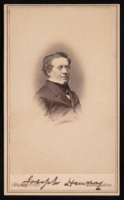 Portræt af Joseph Henry 1797-1878, mellem 1858 og 1869. af Brady