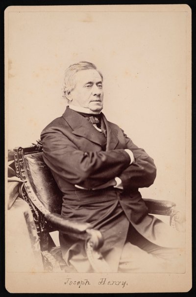Portræt af Joseph Henry 1797-1878, mellem 1868 og 1878. af Brady
