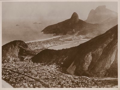 Luftfoto af Rio de Janeiro (s/h-foto) af Brazilian Photographer