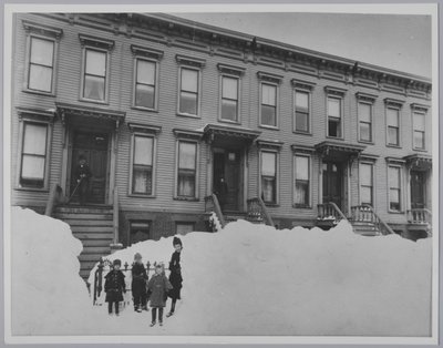 Snestorm i marts 1888, Brooklyn af Breading G. Way