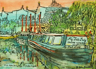 "My Fair Lady" på Regents Canal af Brenda Brin Booker