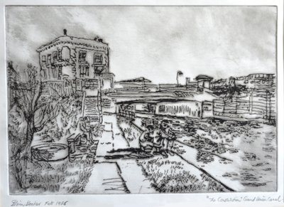 Pub ved Towpath, Camden af Brenda Brin Booker