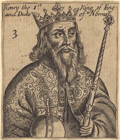 Henrik I, konge af England af British 17th Century