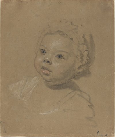 Hoved af et barn af British 18th Century