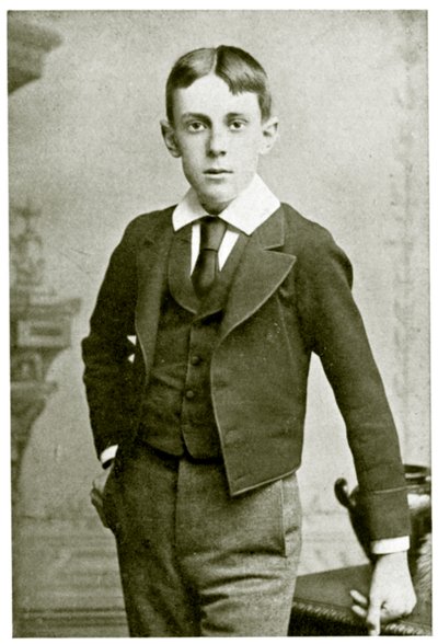 Aubrey Beardsley, i en alder af 13 år af British Photographer