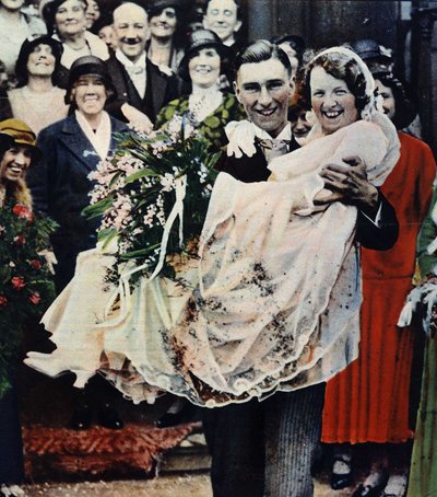 Gift i London i 1932. af British Photographer