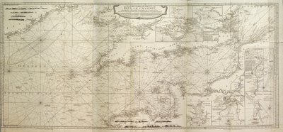 En ny hydrografisk undersøgelse af den britiske kanal med en del af Atlanterhavet så langt som Cape Clear, forbedret fra det store kort fra afdøde Thomas Jefferys Geographer to the King. af British School