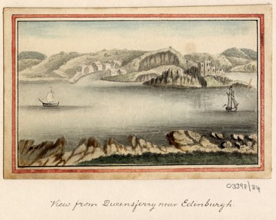En række skitser, udsigter i Storbritannien, kontinentet og Amerika 1772-1778 (akvarel) af British School