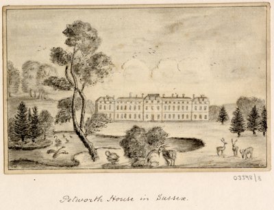 En række skitser, udsigter i Storbritannien, kontinentet og Amerika 1772-1778 (tegning) af British School
