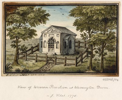 En række skitser, udsigter i Storbritannien, kontinentet og Amerika 1772-1778 (akvarel) af British School