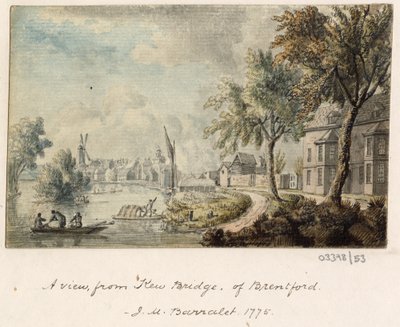 En række skitser, udsigter i Storbritannien, kontinentet og Amerika 1772-1778 (akvarel) af British School