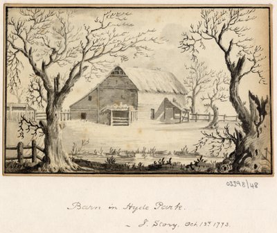 En række skitser, udsigter i Storbritannien, kontinentet og Amerika 1772-1778 (akvarel) af British School