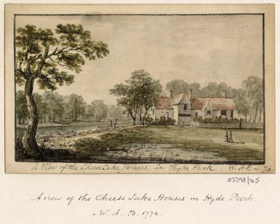 En række skitser, udsigter i Storbritannien, kontinentet og Amerika 1772-1778 (akvarel) af British School