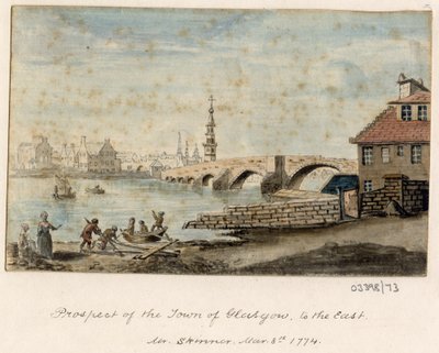 En række skitser, udsigter i Storbritannien, kontinentet og Amerika 1772-1778 (akvarel) af British School