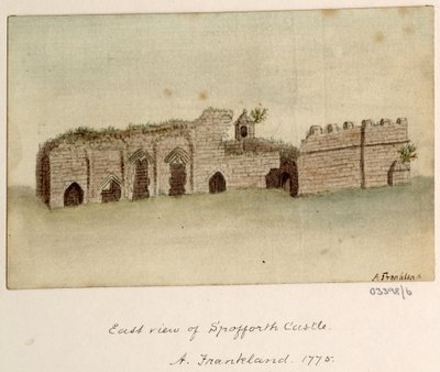 En række skitser, udsigter i Storbritannien, kontinentet og Amerika 1772-1778 (akvarel) af British School