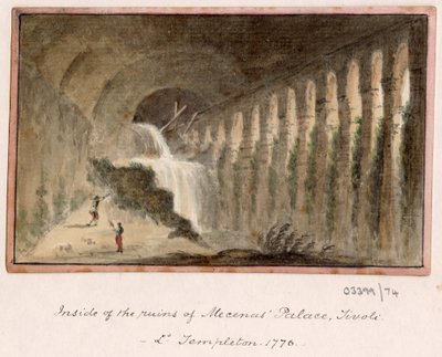 En række skitser, udsigter i Storbritannien, kontinentet og Amerika 1772-1778 (akvarel) af British School
