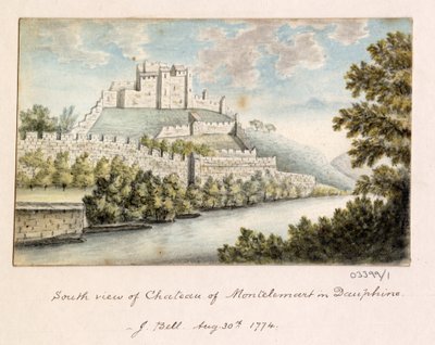 En række skitser, udsigter i Storbritannien, kontinentet og Amerika 1772-1778 (akvarel) af British School