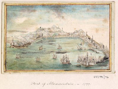 En række skitser, udsigter i Storbritannien, kontinentet og Amerika 1772-1778 (akvarel) af British School