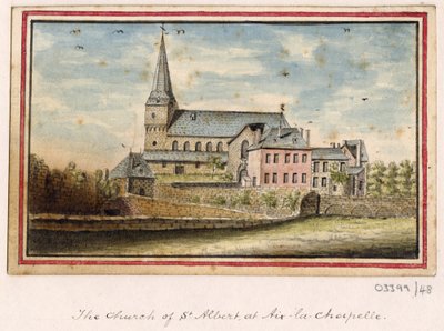 En række skitser, udsigter i Storbritannien, kontinentet og Amerika 1772-1778 (akvarel) af British School