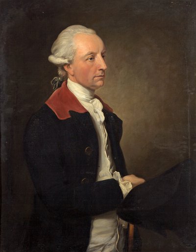 Admiral Lord Rodney, ca. 1768 af British School