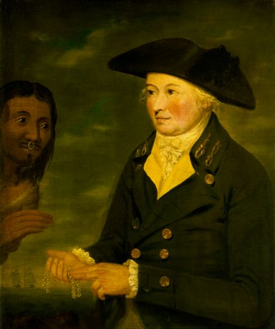 Kaptajn Nathaniel Portlock (1747-1817), ca. 1788 (olie på lærred) af British School