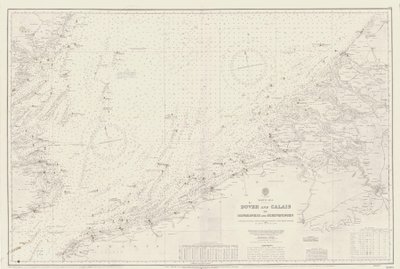 Kort over området fra Dover og Calais til Orfordness af British School