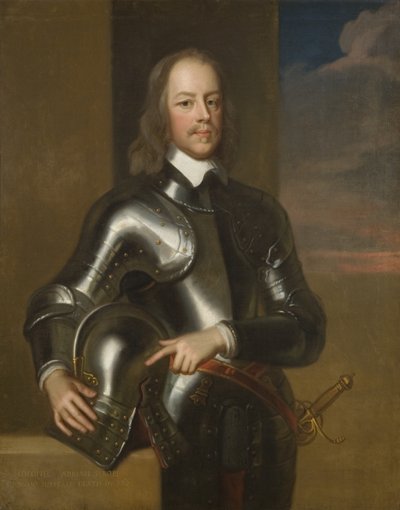 Oberst Adrian Scrope, sidste guvernør i Bristol 1649-55 (olie på lærred) af British School
