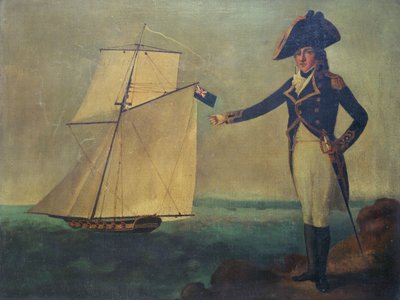 Kommandør John Crispo (1773-1841) af British School