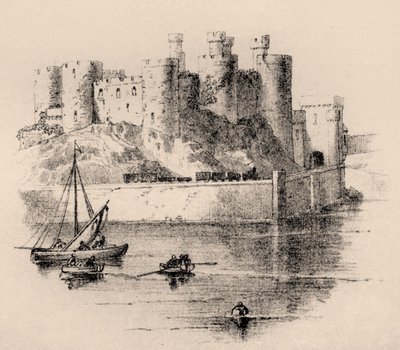 Conwy Castle af British School
