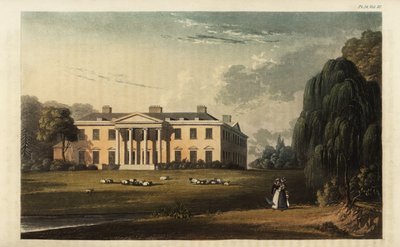 East Cowes Castle, Isle of Wight, sæde for arkitekten John Nas af British School