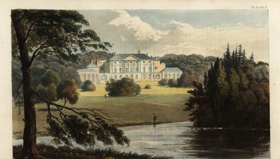 Enmore Castle, Somerset, sæde for den 3. jarl af Egmont af British School