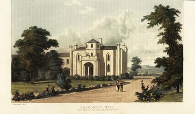 Enmore Castle, Somerset, sæde for den 3. jarl af Egmont af British School