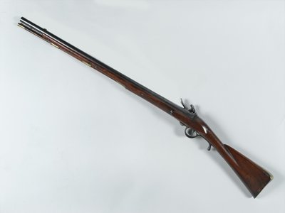 Ferguson bagladeriffel med flintlås, 1780 ca af British School