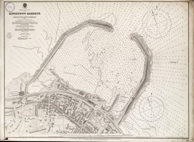 Kingstown Harbour, Irlands østkyst af British School