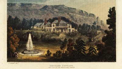 Orchard Cottage, Isle of Wight, sæde for Sir Willoughby Gordo af British School