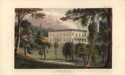 Oxton House, Devon, sæde for pastor John Beaumont Swete af British School