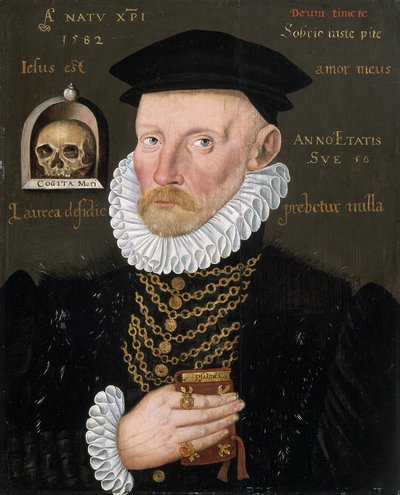 Portræt af Gawen Goodman fra Ruthin af British School