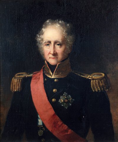 Portræt af en admiral, ca. 1830 af British School