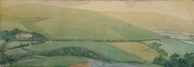 Portræt på tin fra Rhyd-y-Car eller Colliers Row, midten og slutningen af det 19. århundrede af British School