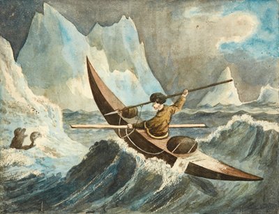Sæljagten (akvarel) af British School