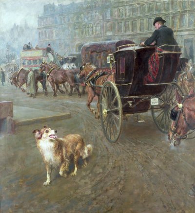 Lost or Strayed, 1905 af Briton Riviere