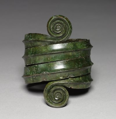 Drejet til Armilla, Ungarn, ca. 1500 f.Kr af Bronze Age