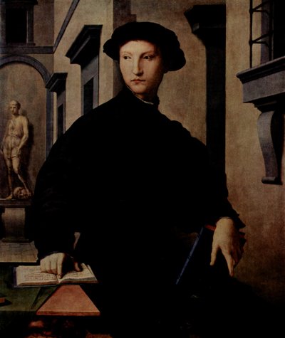 Portræt af Ugolino Martelli (1519-1592) af Bronzino